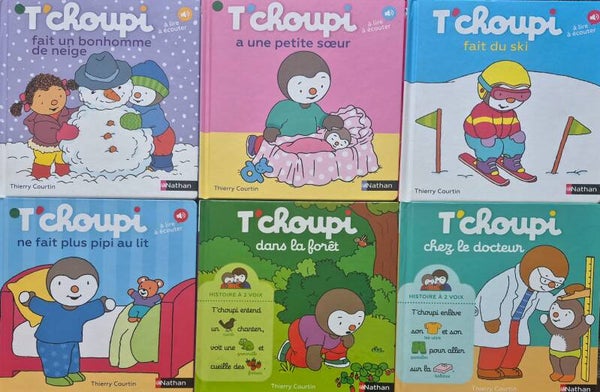 Livres bébé : T'choupi
