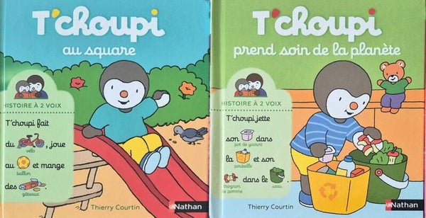 Livres bébé Bon état : T'choupi Histoire à 2 voix