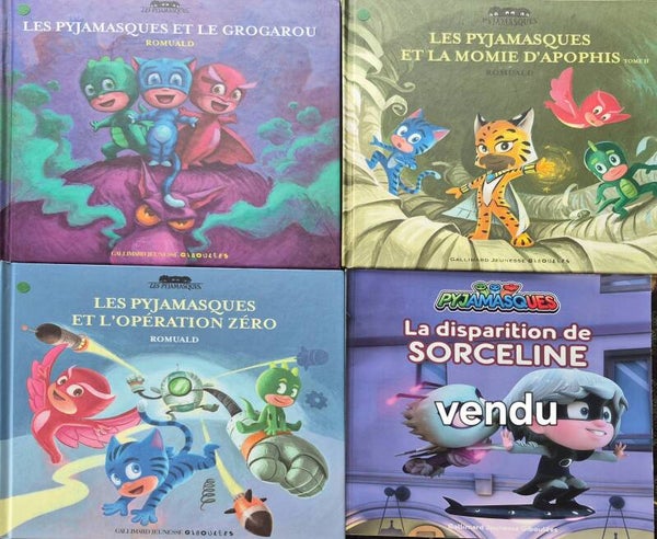 Illustration 3 à 5 ans : Pyjamasques