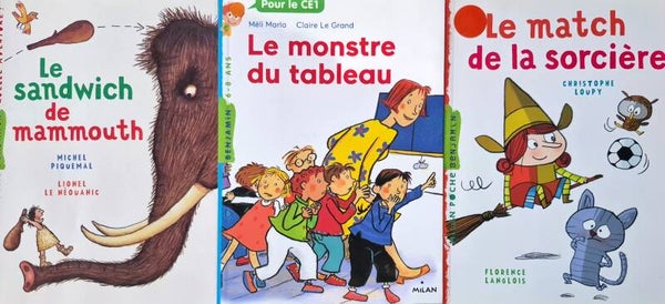 Premiers romans : Milan benjamin dès 7 ans