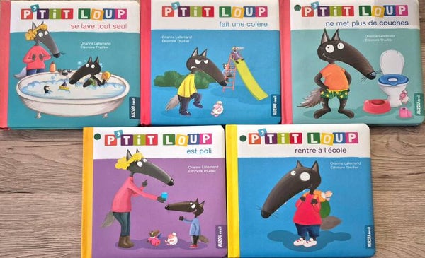 Livres bébé : P'tit Loup