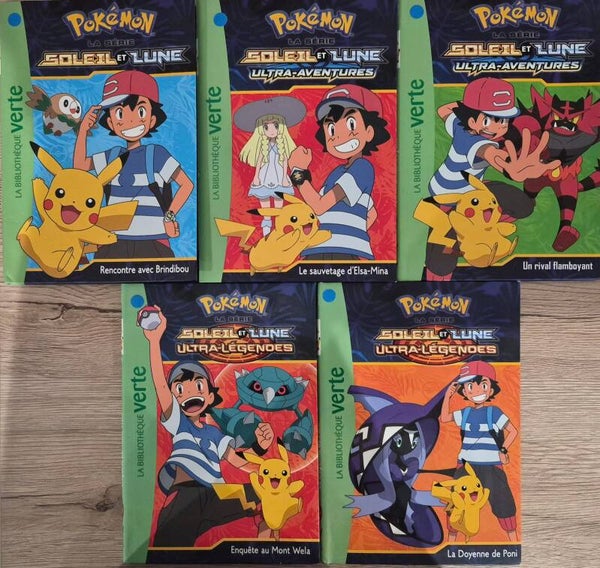 Bibliothèque Verte : Pokemon Soleil et Lune