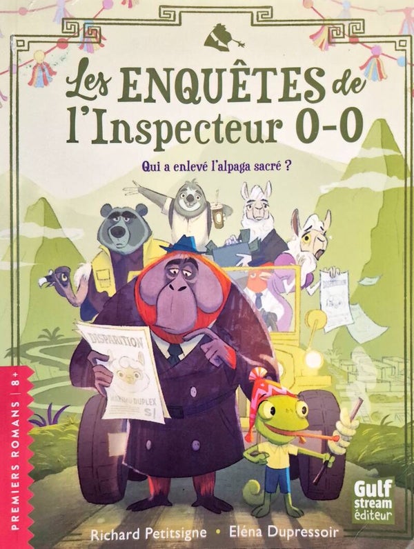 Premier roman : Les enquêtes de l'inspecteur 0-0 dès 8 ans