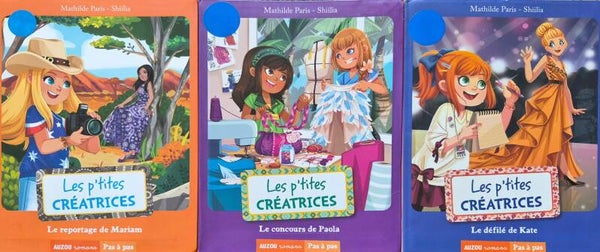 Premiers romans : Les P'tites créatrices Auzou romans dès 7 ans