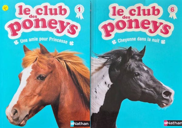 Premiers romans Bon état : Le club des poneys dès 6 ans