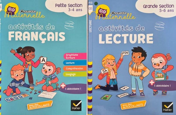 Cahier d'exercices : Chouette Maternelle