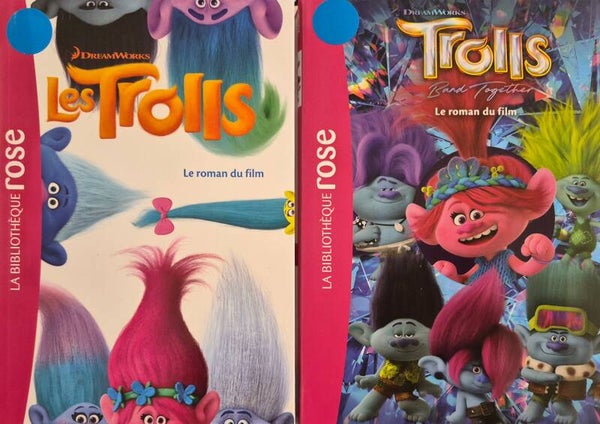 Bibliothèque rose : Les Trolls le roman du film
