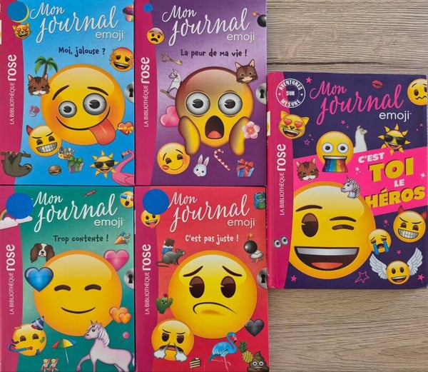 Bibliothèque rose : Mon journal Emoji