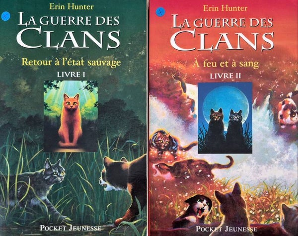 Roman 9 ans et plus Bon état : La guerre des clans