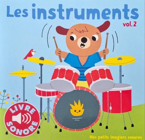 Livre bébé : Les instruments