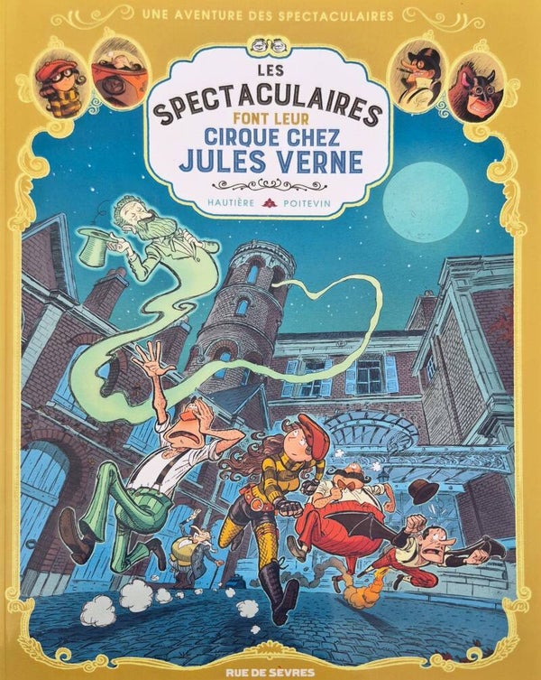 Ecole des loisirs 9 à 11 ans : Les spectaculaires font leur cirque chez Jules Verne