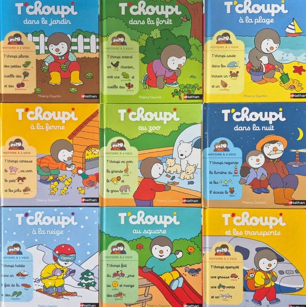 Livres bébé : T'choupi histoire à 2 voix