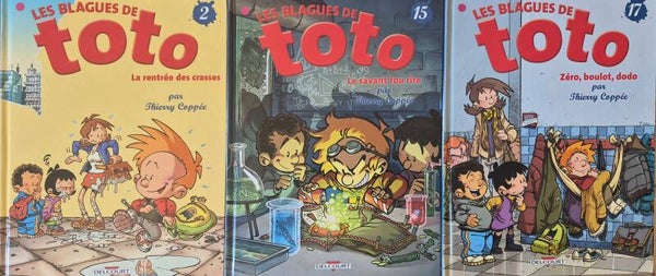 Bandes-dessinée : Les blagues de toto