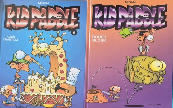 Bandes dessinées : Kid Paddle et Game Over