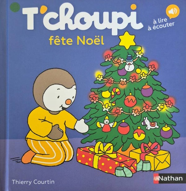 Livre Noël : T'choupi