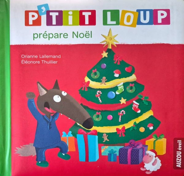 Livre Noël : P'tit Loup