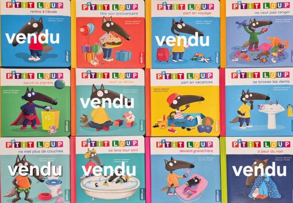 Livres bébé : P'tit Loup