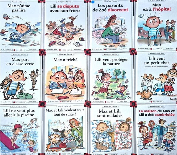 Bandes dessinées : Max et Lili