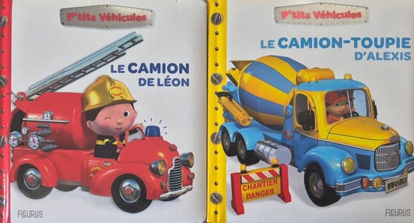 Livres bébé : P'tits véhicules