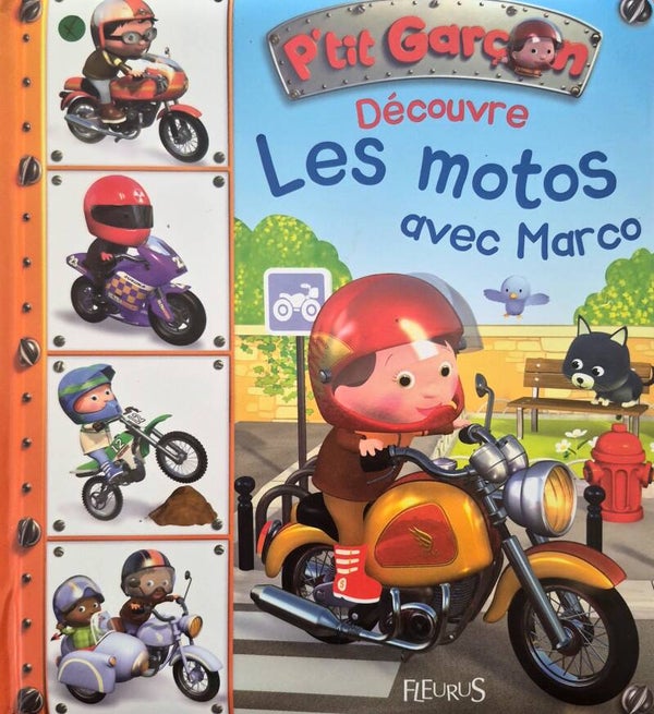 Livre bébé Bon état : P'tit garçon découvre les motos avec Marco