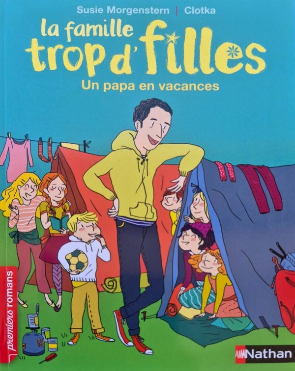 Premier roman Bon état : La famille trop d'filles dès 7 ans