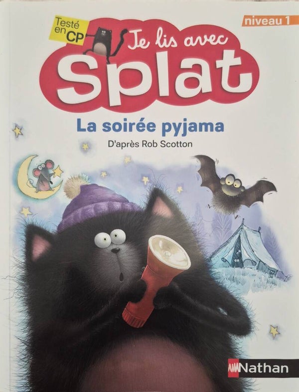 Premières Lectures Je lis avec Splat : Niveau 1