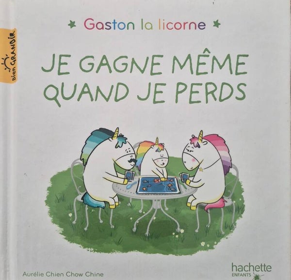 Illustrations de 3 à 5 ans : Gaston la licorne