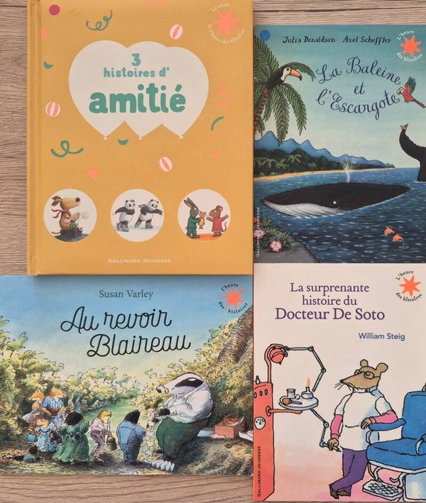Illustrations de 3 à 5 ans : L'heure des histoires Gallimard jeunesse