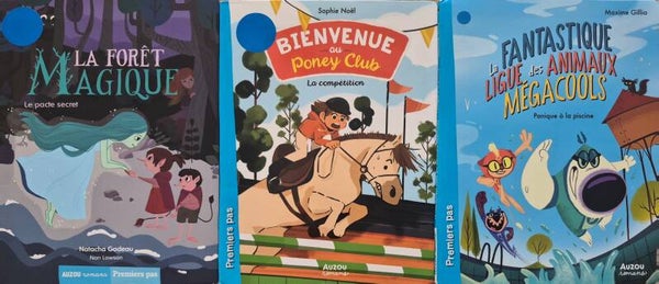 Livres premiers romans : Auzou romans premiers pas dès 6 ans