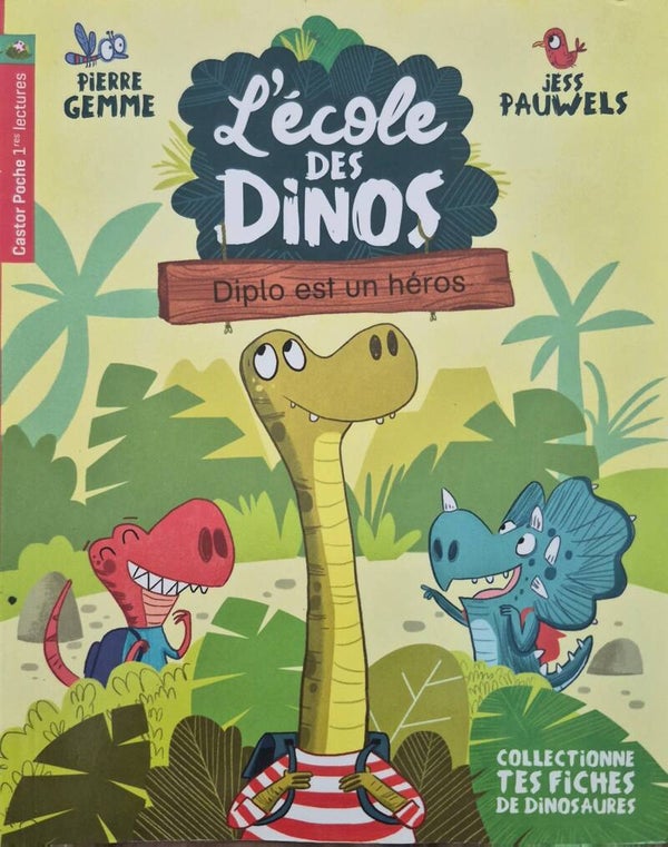 Première Lecture : L'école des Dinos Castor Poche