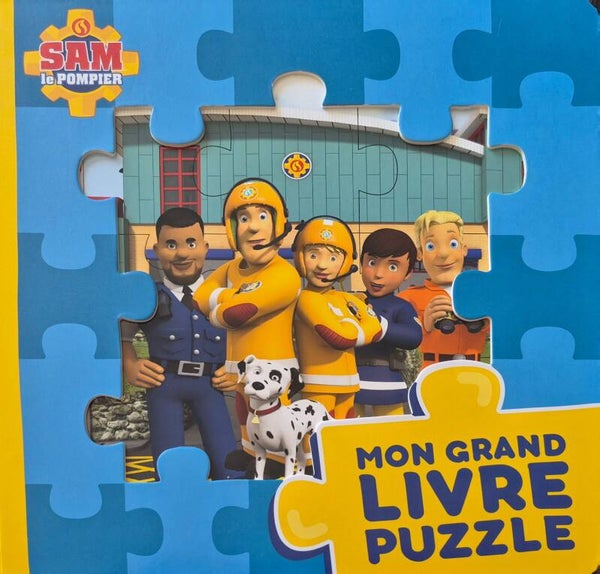 Livre Puzzle : Sam le Pompier