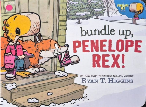 Livre anglais : Bundle up, Penelope Rex !