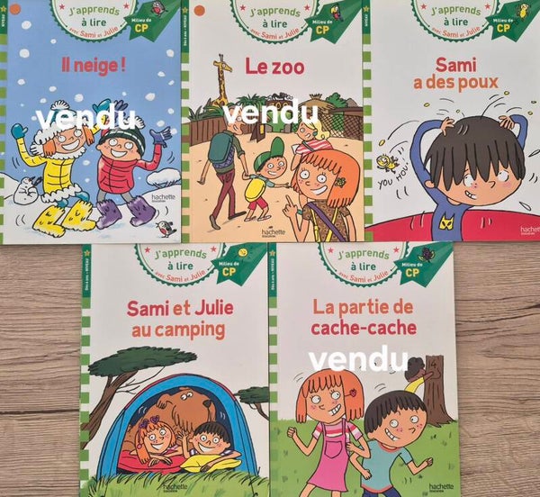 Premières Lectures : J'apprends à lire avec Sami et Julie Milieu de CP