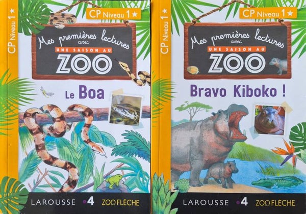 Premières Lectures : Mes premières lectures avec une saison au Zoo