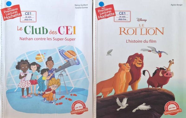Première lecture : Mes premières lectures hachette