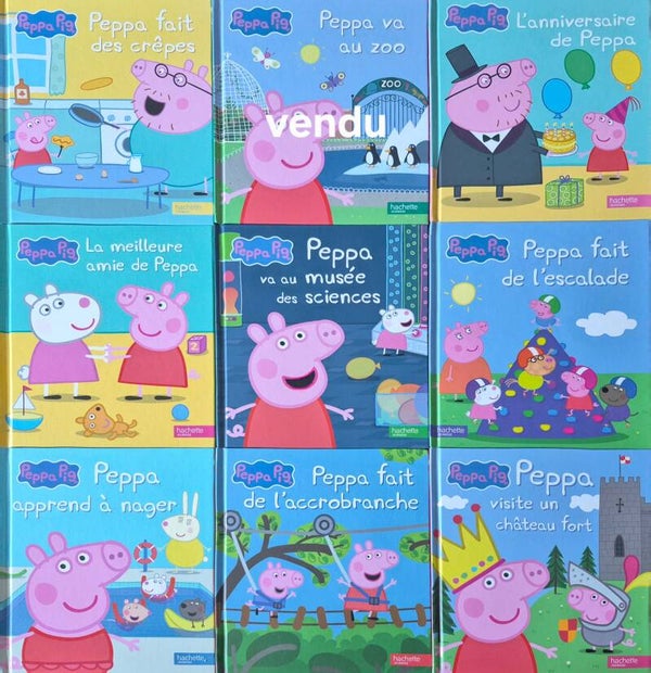 Illustrations de 3 à 5 ans : Peppa Pig