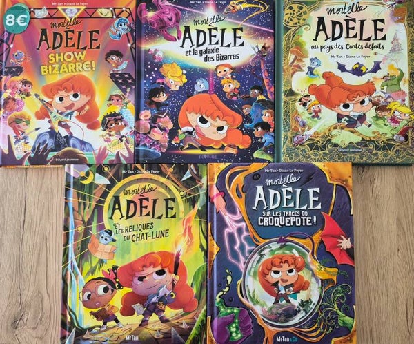 Bandes-dessinée : Mortelle Adèle grand format