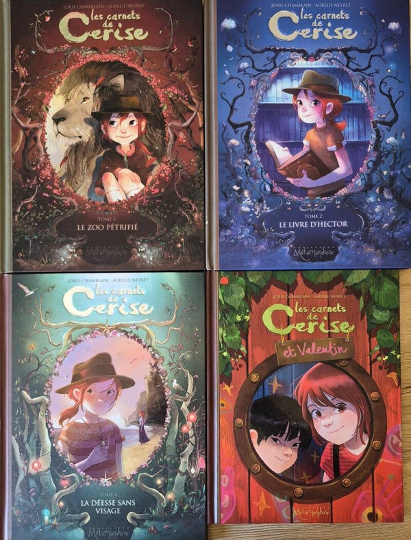 Bandes dessinées : Les carnets de Cerise