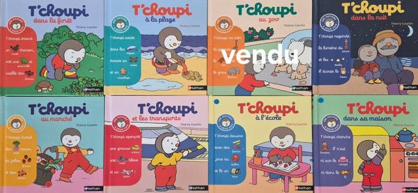 💫Livres bébé : T'choupi : Une histoire à deux voix 💫