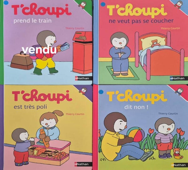 Livres bébé : T'choupi 🛏