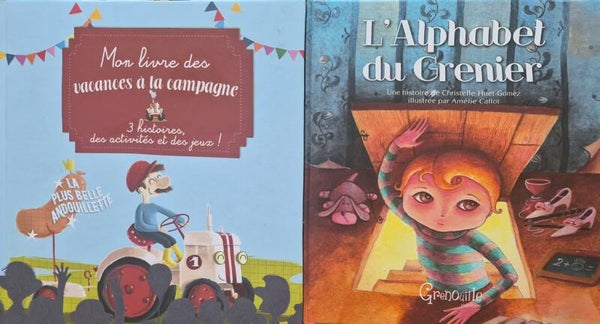 Illustrations de 3 à 5 ans : Grenouille éditions