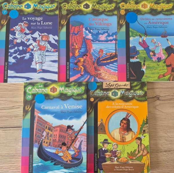 Premiers romans : La cabane magique (ancien format n°2) dès 7 ans