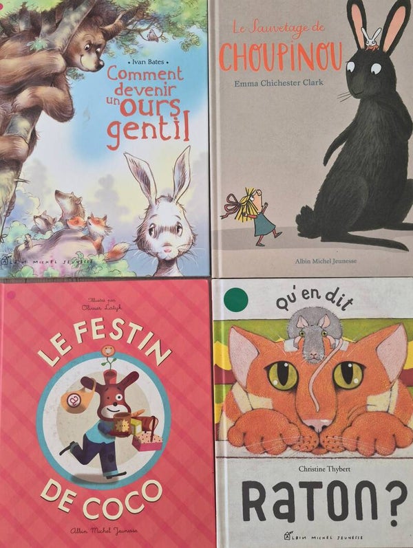 Illustrations de 3 à 5 ans : Albin michel jeunesse