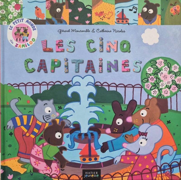 Illustration de 3 à 5 ans :  Le petit monde des Zamiloo Hatier jeunesse
