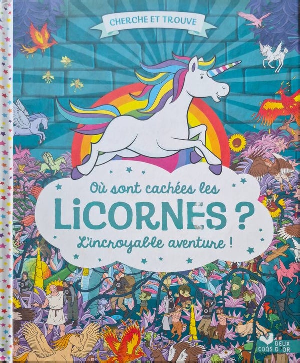 Cherche et Trouve Bon état : Où sont cachés les licornes ?