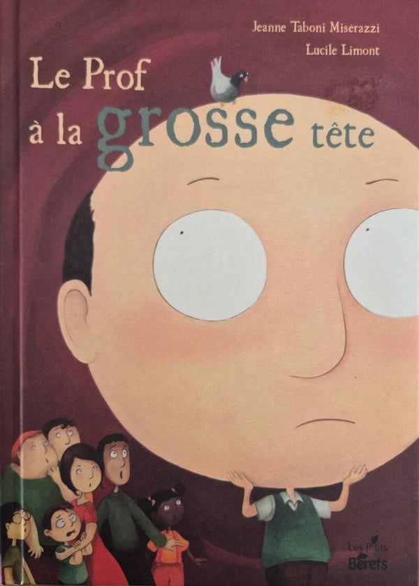 Illustration de 3 à 5 ans Bon état : Le Prof à la grosse tête Les P'tits Bérets