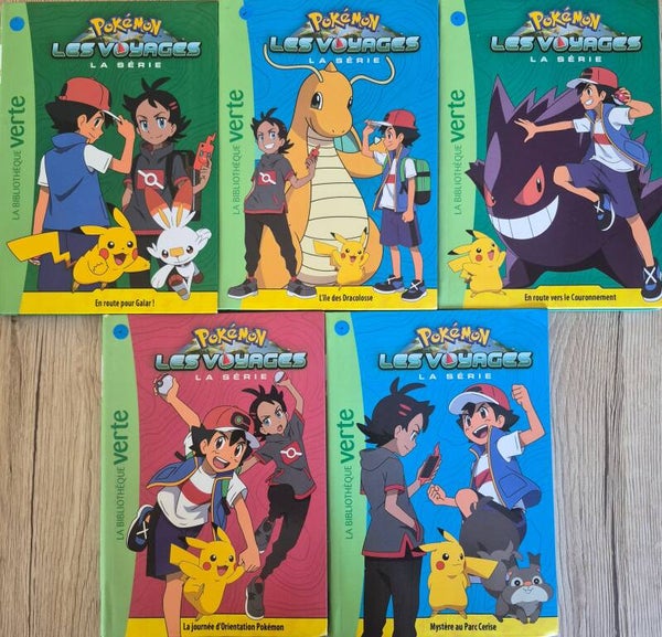 Bibliothèque Verte : Pokemon Les voyages