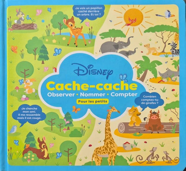 Cherche et Trouve : Disney cache-cache