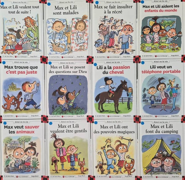 Bandes dessinées : Max et Lili