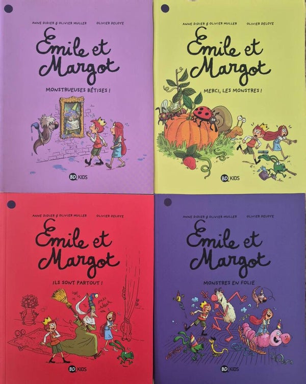 Bandes dessinées : Emile et Margot